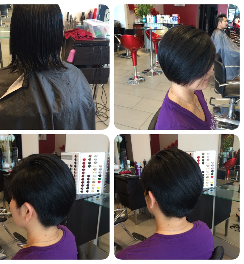 Hair and style work at InStyle Salon Johns Creek GA