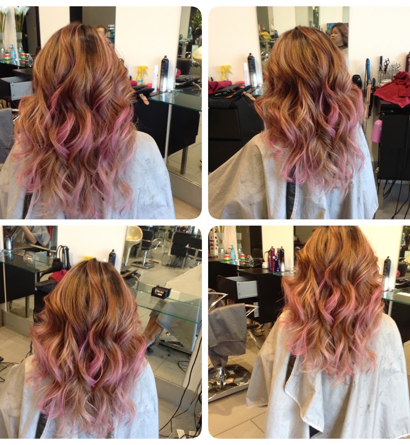 Hair and style work at InStyle Salon Johns Creek GA