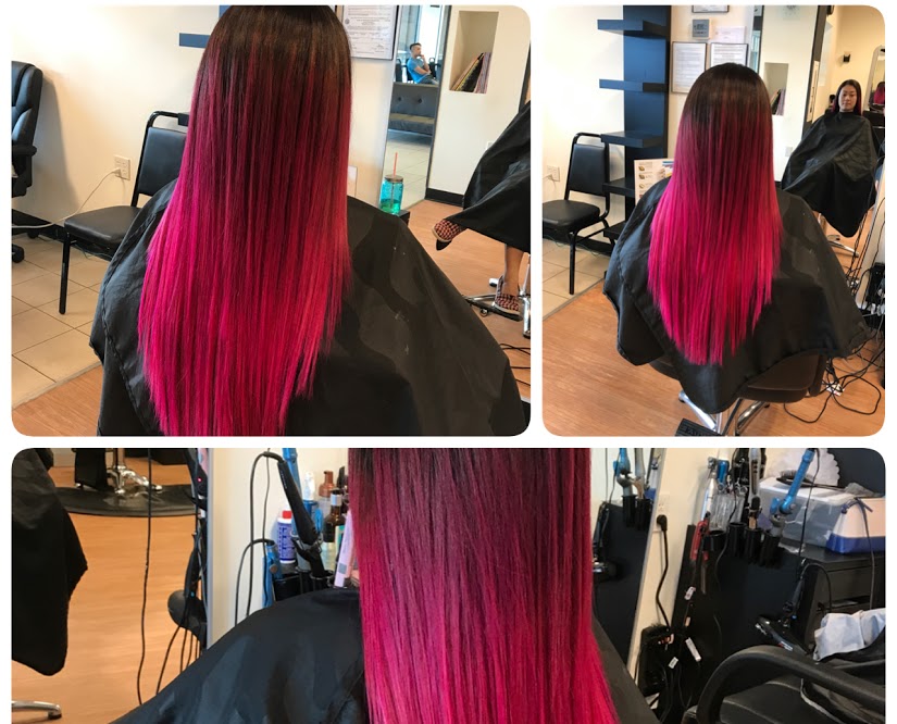 Hair and style work at InStyle Salon Johns Creek GA